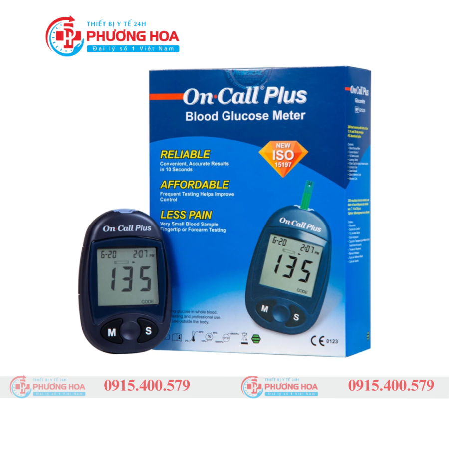 Máy đo đường huyết ON-CALL Plus